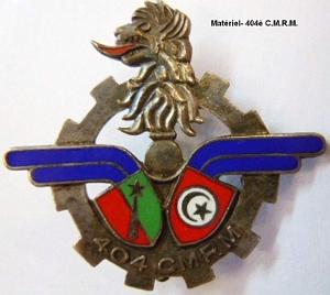 Materiel - 404e CMRM